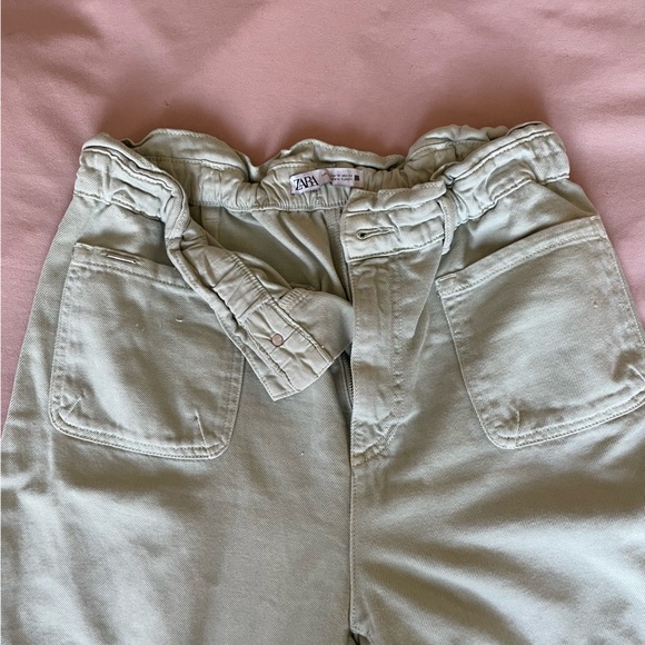 Zara loose fitting expandable waist jeans - Picture 3 of 3